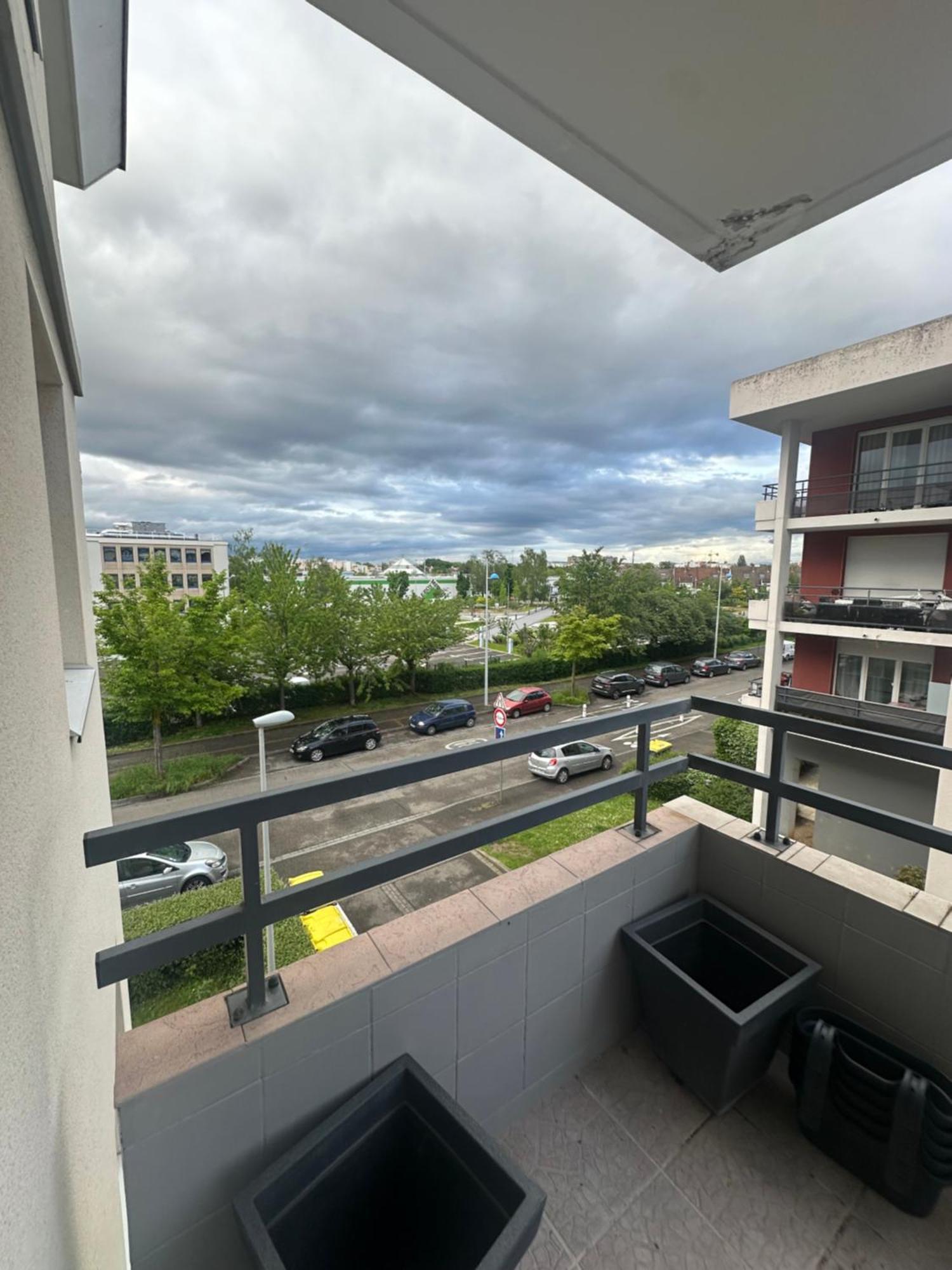 Tres Beau Trois Pieces Avec Vue Degagee Estrasburgo Exterior foto